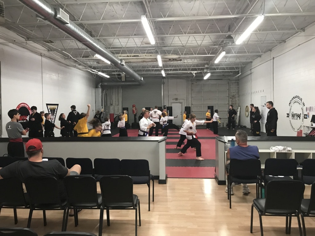 Martial arts kids class