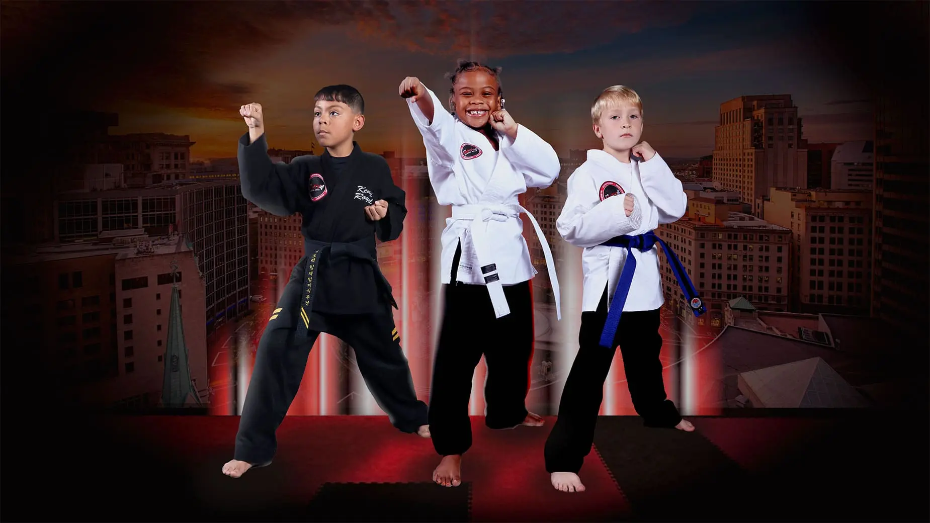 Martial arts kids class